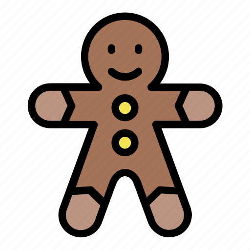 Winter, gingerbread, food, biscuit, cookie icon - Download on Iconfinder