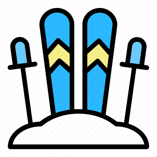 Winter, ski, sport, snowboard, vacation icon - Download on Iconfinder