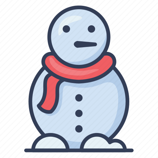 Snowman, winter, snow, christmas, scarf, xmas icon - Download on Iconfinder