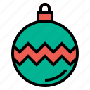 ball, christmas, decoration