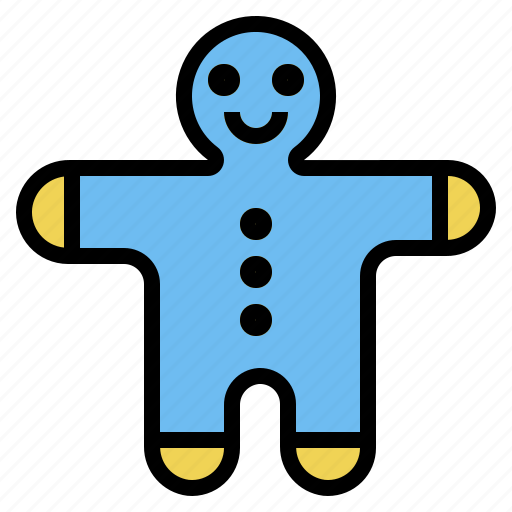 Christmas, cookie, gingerbreadman icon - Download on Iconfinder