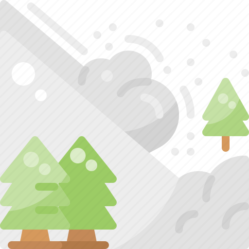 Avalanche, danger, disaster, landslide, natural, snow, winter icon - Download on Iconfinder