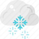 blizzard, cloud, forecast, snow, snowflake, weather, winter