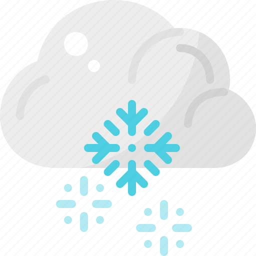 Blizzard, cloud, forecast, snow, snowflake, weather, winter icon - Download on Iconfinder