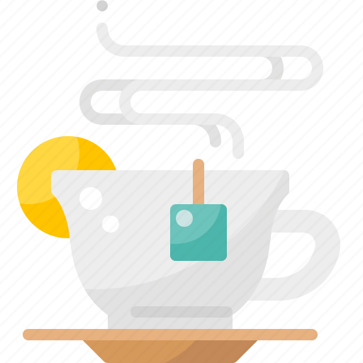 Beverage, cup, drink, hot, lemon, smoke, tea icon - Download on Iconfinder
