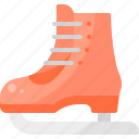 boot, equipment, footwear, ice, shoes, skate, sport