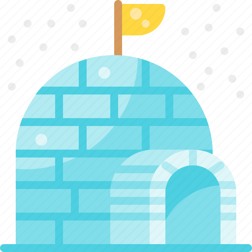 Building, eskimo, house, ice, igloo, snow, winter icon - Download on Iconfinder