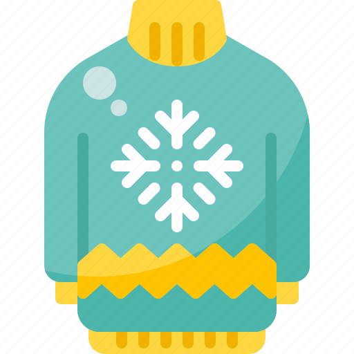 Christmas, clothes, fashion, snowflake, sweater, wear, winter icon - Download on Iconfinder