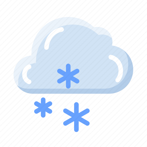 Winter, snow, rain, cloud, weather, climate icon - Download on Iconfinder