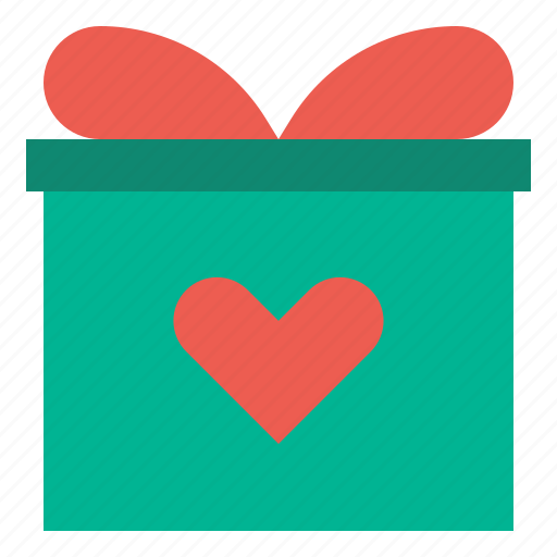 Box, gift, heart, present icon - Download on Iconfinder