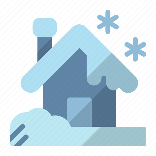 Home, house, snow, winter icon - Download on Iconfinder