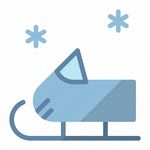 Sled, sledge, snow, winter icon - Download on Iconfinder