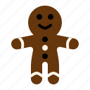 gingerbread, bread, cookie, food, winter, christmas, xmas