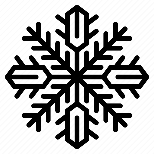 Snowflake, winter, cold, snowfall, snowy icon - Download on Iconfinder