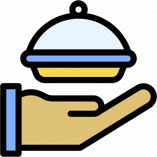 Food, delivery, tray, and, restaurant, shipping icon - Download on Iconfinder