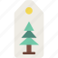 pine, tree, price, tag, xmas, label, merry, christmas 