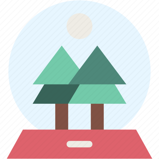 Snow, globe, ornament, decoration, christmas, shapes, crystal icon - Download on Iconfinder