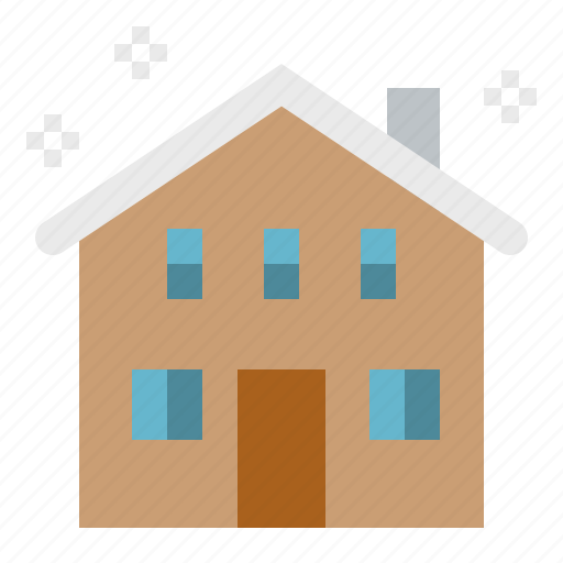Architecture, home, house, real estate, winter icon - Download on Iconfinder