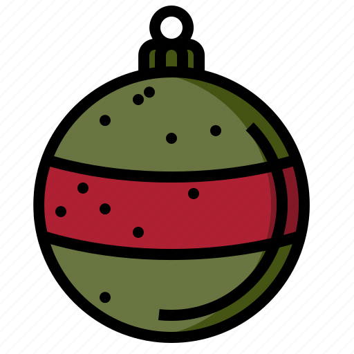 Baubles, christmas, ball, ornament, decorations, celebration, seasonal icon - Download on Iconfinder