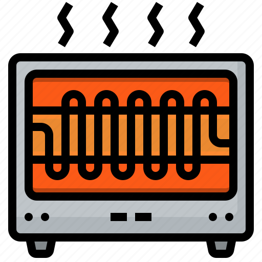 Heater, radiator, warm, winter, heating, infrared, home icon - Download on Iconfinder