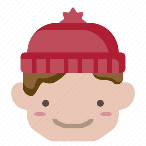 Cap, hat, winter, autumn, cold, knitted, christmas icon - Download on Iconfinder