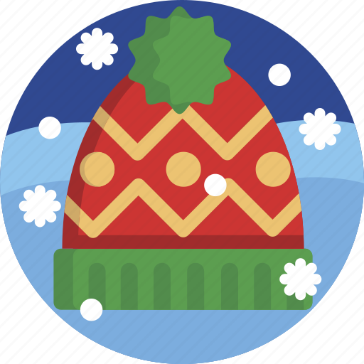 Cold, colorful, hat, season, snow, snowflake, winter icon - Download on Iconfinder