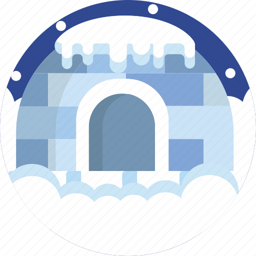 Cold, home, igloo, season, shelter, snow, winter icon - Download on Iconfinder