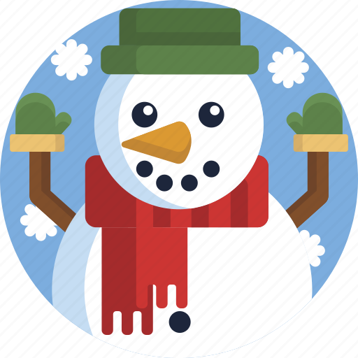 Carrot, cold, scarf, season, snowflake, snowman, winter icon - Download on Iconfinder