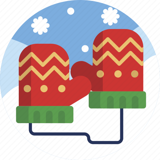 Accessories, cold, colorful, gloves, season, snowflake, winter icon - Download on Iconfinder