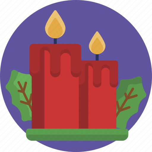 Candle, flame, light, nature, season, tradition, winter icon - Download on Iconfinder