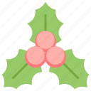 mistletoe, christmas, decoration
