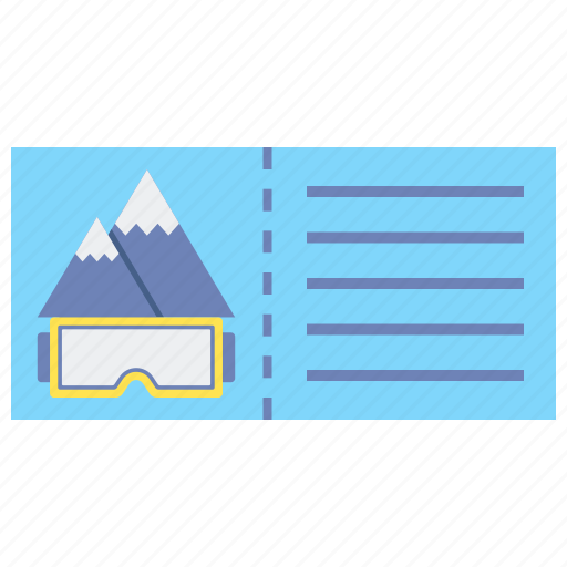 Ski, pass, id, card icon - Download on Iconfinder
