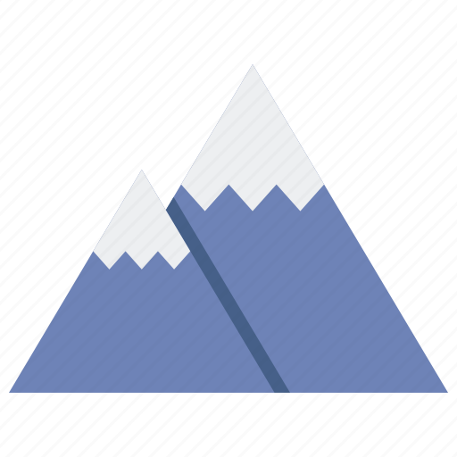 Snowy, mountain, landscape icon - Download on Iconfinder