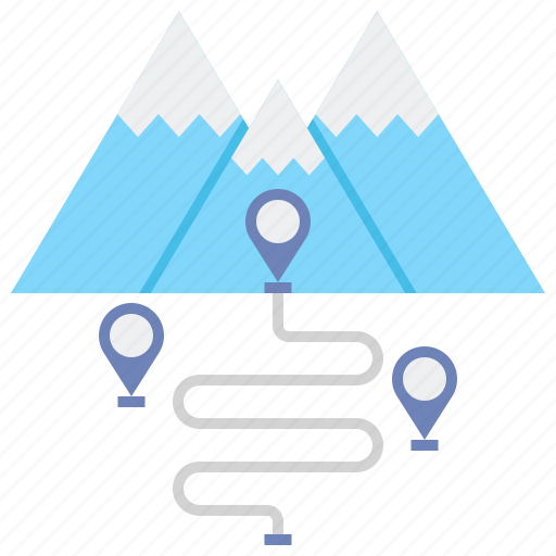 Winter, hiking, tour icon - Download on Iconfinder
