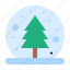 snowglobe, winter, ornament, decoration 