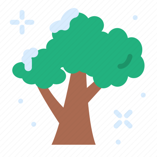 Tree, winter, snow icon - Download on Iconfinder