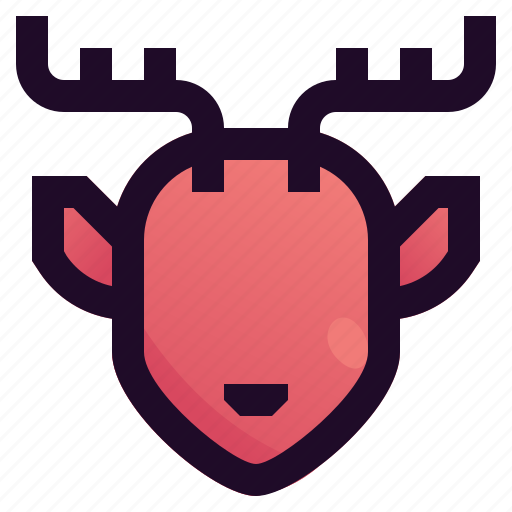 Deer, holiday, snow, vacation, winter icon - Download on Iconfinder