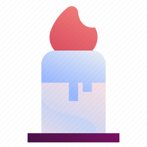 Candle, holiday, snow, vacation, winter icon - Download on Iconfinder