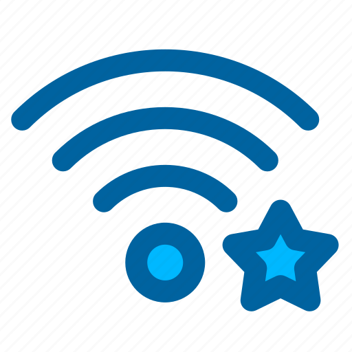 Star, favorite, wifi, wireless, connection, internet, network icon - Download on Iconfinder