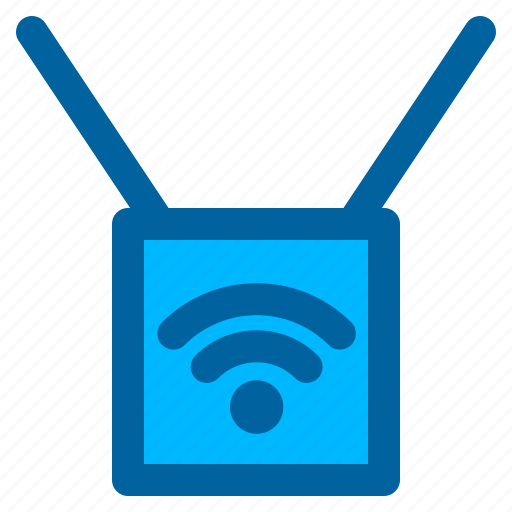Wifi, router, wireless, signal, antenna, connection, network icon - Download on Iconfinder