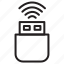 wireless, technology, signal, connection, wifi, usb, connector 