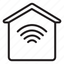 wireless, technology, signal, connection, wifi, house, home