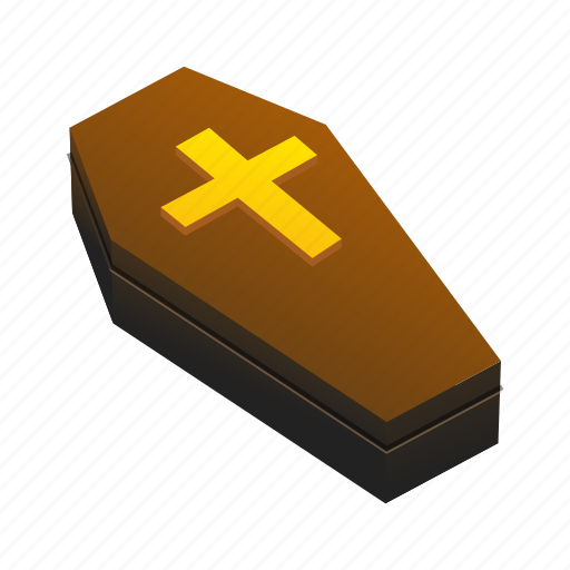 Coffin, cross, dead, heaven, magic, undead icon - Download on Iconfinder