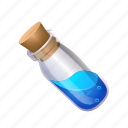cylinder, flask, magic, medieval, potion