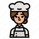 chef, cooking, baker, cook, woman