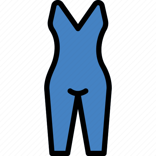 Clothes, fashion, pajamas, piece, woman icon - Download on Iconfinder