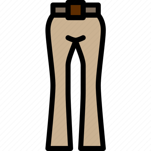 Clothes, fashion, flared, pants, woman icon - Download on Iconfinder
