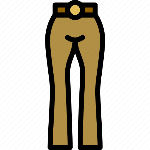 Clothes, fashion, flared, pants, woman icon - Download on Iconfinder