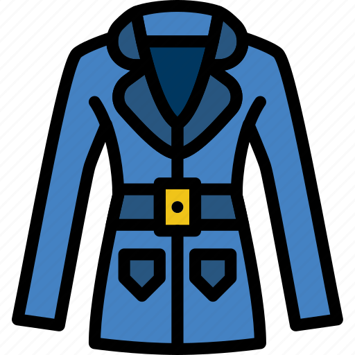 Clothes, coat, fashion, woman icon - Download on Iconfinder