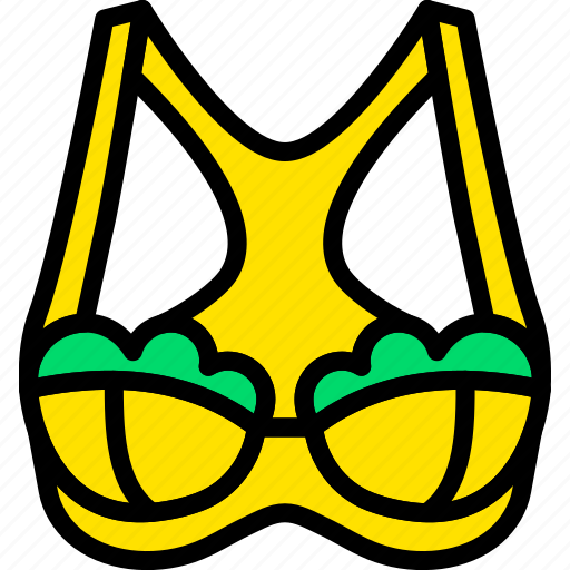 Bra, clothes, fashion, sports, woman icon - Download on Iconfinder